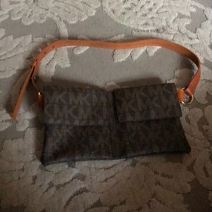 Michael Kors perforated leather beltbag/fanny pack
